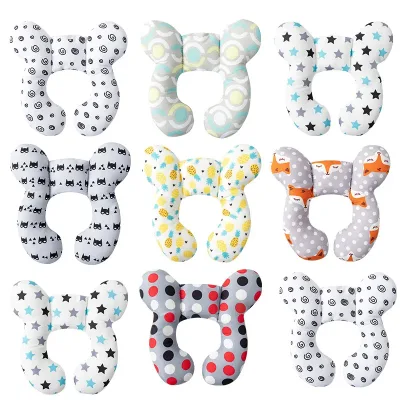 New Baby U-Shaped Headrest Protective Travel Car Seat Head & Neck Support Pillows for Newborn Children Outdoor Safety Product