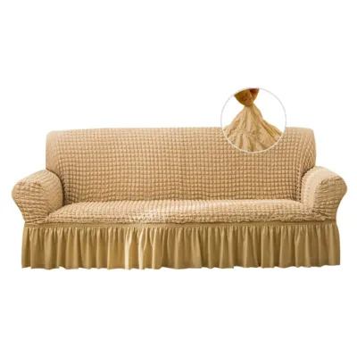 High Quality Furniture Cover Sets Knitted Microfiber Polyester Sofa Cover Sofa Cover 3 Seater