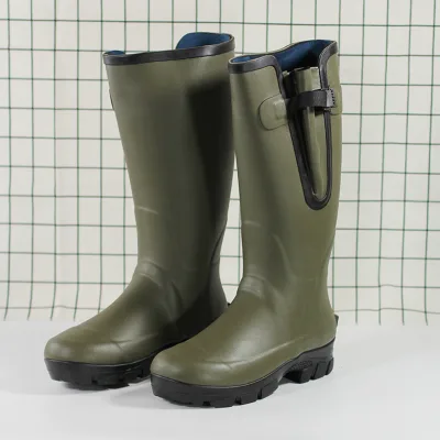 Rain Boots Custom Men's Garden Farming Rubber Luxury Safety Waterproof Rain Boots