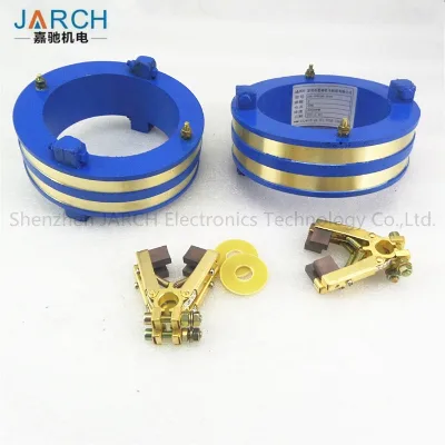 2 channels carbon brush separated slip ring