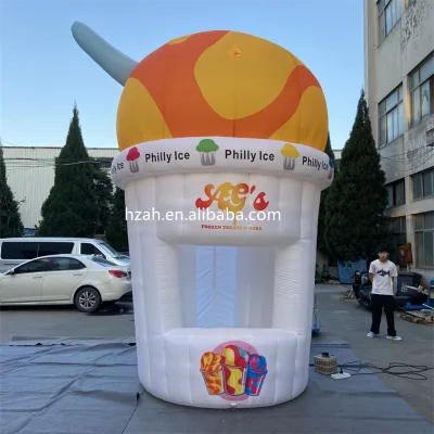 Custom Oxford Cloth Inflatable Stand Booth for Advertising Promotion