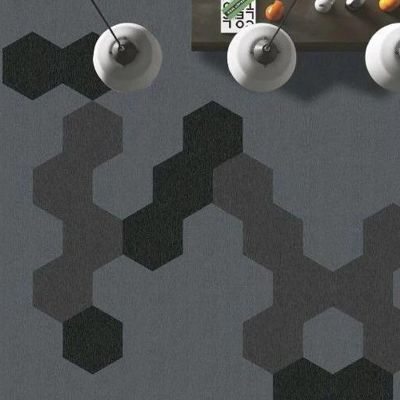 Dark Grey Carpet Tiles Office Carpet Tiles PET Fiber Commercial Nylon Carpet Tile Flooring