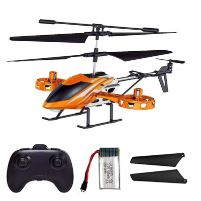 2.4G Flying Toys 4 Channel Remote Control Helicopter Toy RC Helicopter Model with Altitude Hold and LED Lights