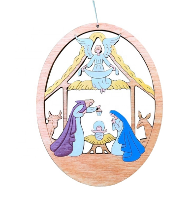 Hollow Christmas Gift Wooden Pendants Hollow Christmas Gift Wooden PenCraft Christmas Tree Ornaments Decorations Kids Toys Gifts