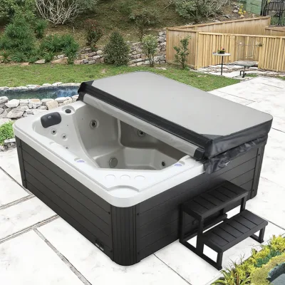 Factory Prices Best Quality Acrylic 4 Persons Balboa Outdoor Spa Hot Tubs Contemporary Embedded Portable Exterior