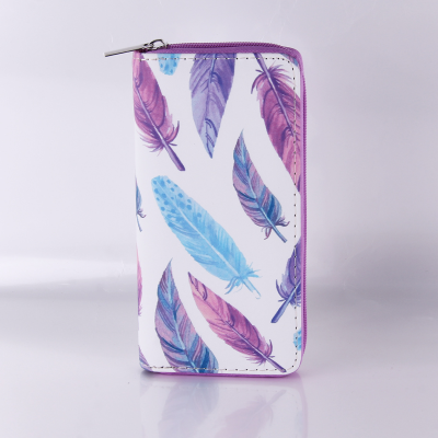 Byleading Customized Lady Wallet PU Leather Card Holder Purses for Women