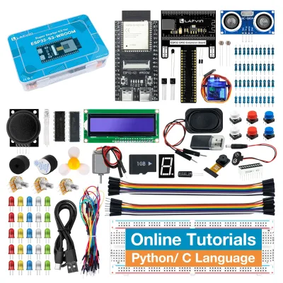Lafvin 32 Onboard Camera Over 70 Tutorial Projects For Arduino prototyping demonstration boards and education kits Esp32