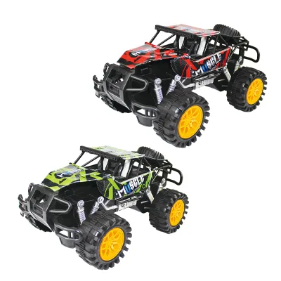 High Quality PVC Cool Rock Crawler Kids Children Plastic Press Friction Car Toys