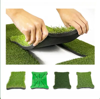 5ft*4ft Golf Practice Hitting Mat Including 5 Interchangeable Inserts for Indoor and Outdoor Practice