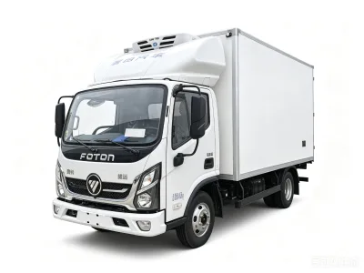 FOTON Aoling 4x2 Light Refrigerated Truck Cold Chain Van Truck Used for Fresh Food, Seafood and Medicine Transportation