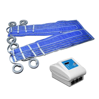 Professional Pressotherapy Lymphatic Drainage Air Compression Massage Machine with 24 Air Chambers for Commercial Use