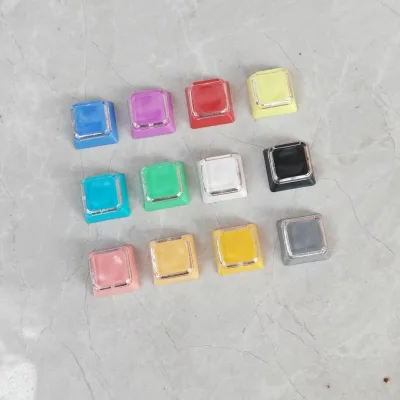 DIY Mechanical Cross Keyboard Keycaps PC Material Multicolor Transparent XDA Keycaps