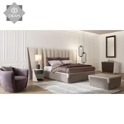 Luxury Bedroom Storage Ottoman Stool Custom Living Room Luxury Folding Storage Square Ottoman