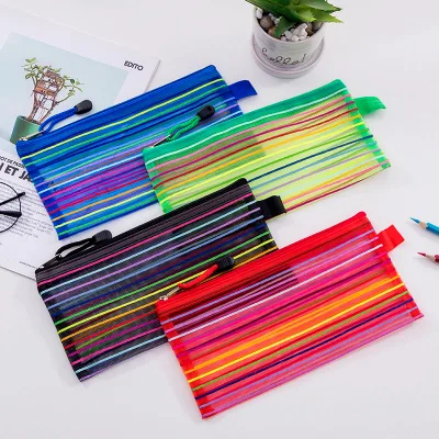 Factory Direct Reusable Multi-functional Pouch Waterproof Zipper Closure File Bags for Cosmetics Toy Storage