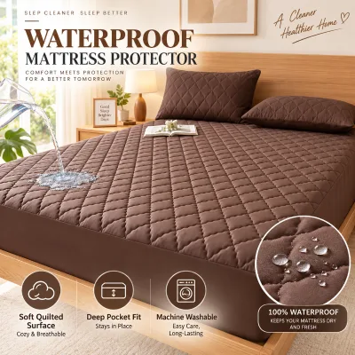 Mix Colors High Quality King Mattress Protector Waterproof Ready to Ship Mattress Covers with Deep Pocket