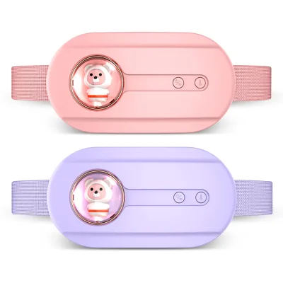 Menstrual Heating Pad Graphene 3 Second Fast Heat 4 Temperature Levels 2500mAh USB Rechargeable Smart Temp Comfort Device