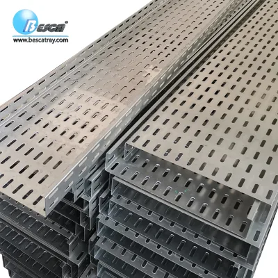 Besca l Shape Standard Length Desk Management Cable Tray