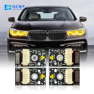 OEM Replacement DRL LED Board Plug and Play No Coding Yellow DRL for BMW 7 Series G11 G12 Pre-LCI Adaptive LED Headlight