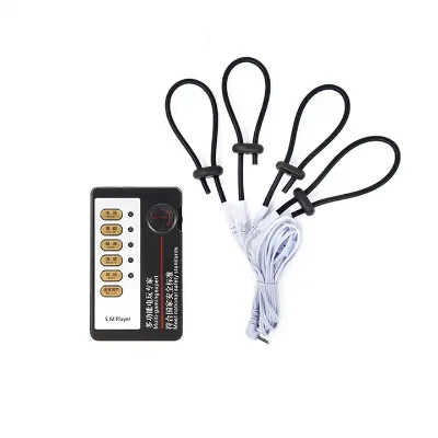Electric Shock Sex Toy Penis Lock Rings for Men
