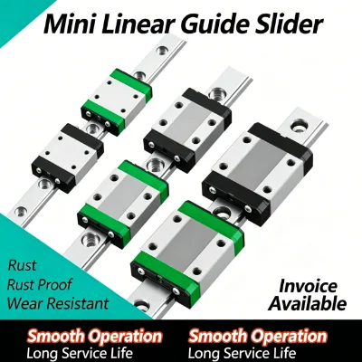 Mini Linear Motion Guide Rail MGW7 MGW9 MGW12 MGW15 Linear Slide Rail MGW C MGW H Carriage Block for CNC 3D Printer Equipment