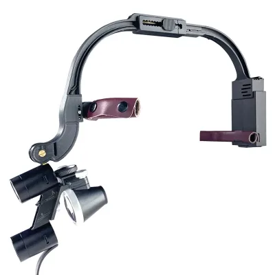 5X Loupes Dental 6.0X 6X Binocular Dental Magnifier 6X 7W Headlight Dental Loupes