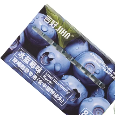 Customized Straight-Hole Natural Cigarette Tips 9/10/11/12/12.7/15mm Pre-Rolled Smoking Filters for Cigars