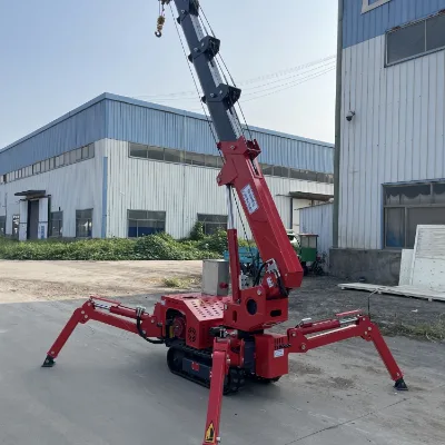 Customized Mini Spider Crane 1 Ton 3 Ton 5 Ton 10 Ton 12 Ton Electric High-Performance Crawler Spider Crane