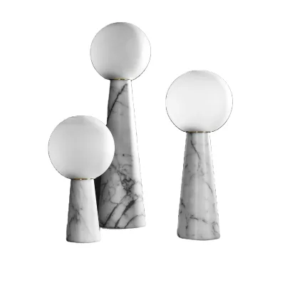 Italian Modern Natural Marble Handmade Embossing Printing Christmas Candle Stand Customized for Home & Hotel Decoration