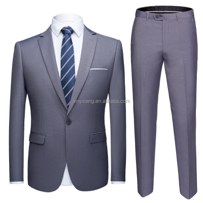 Factory Fitty Lell Men's Suit 2 Piece Wedding Slim Fit Tuxedos Suit, Mens Slim Fit 2 Piece Suit One Button Notch Lapel Tuxedo