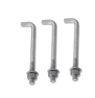 Hot-Dip Galvanized (HDG) Carbon Steel Anchor Bolt with UNF Thread and Round Head for Concrete to Steel Structure Connection