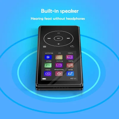 New Portable Touch Button Digital MP3 Player Lossless 32GB MP4 Music Player with FM Radio