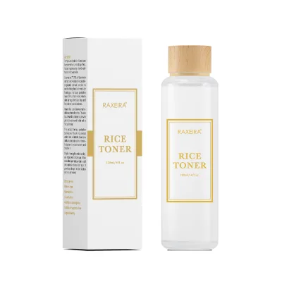 Bulk Rice Water Toner Natural Moisturizer With Niacinamide for Sensitive Skin Whitening Skin Care Facial Rice Face Toner