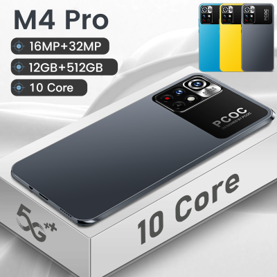 New Celulares 5g Smartphone 12GB 512GB Android Cellphones 3g 4g Finger Unlocked Smart Phone