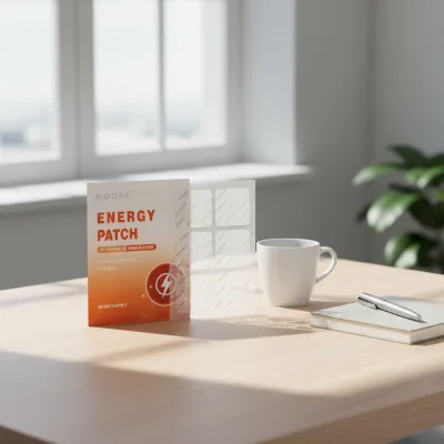 OEM Private Label Energy Patches Patch with Natural Extract Plant Wearable Wellness Helps to Promote Energy (30 Total Patches)