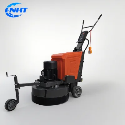 Epoxy 850mm Floor Walk Behind Double Shaft Concrete Grinder Machine with Brushless Motor Engine & Gearbox 18.5kW 380V