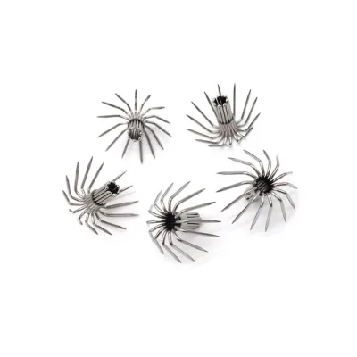 DingChi Stainless Steel Squid Fishing Hooks All Sizes for Saltwater Squid Lure and Jig Hooks