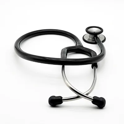 Professional Medical Dual Head Stethoscope Noise Resistant Class II Medical Grade Stainless Steel Chest Piece Customized Color
