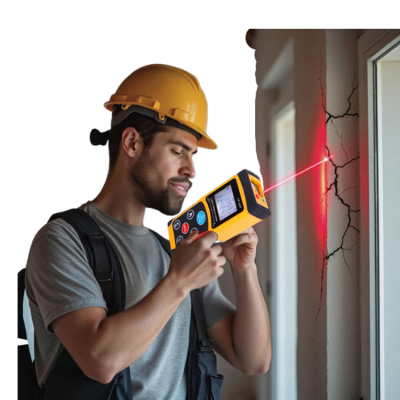 Handheld Laser Level Measuring Tool 40m Rangefinder Laser Distance Meters for Engineering Measurement