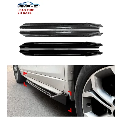AMP-Z F25 F26 High Quality New Design Car Side Skirt for BMW X3 F25 X4 F26 M Sport 2011-2017 Car Accessories