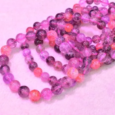 A Grade Nature Super Seven Stone Beads