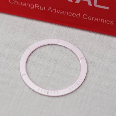 Signal Penetration Smart Watch Accessories Personalized Anti Corrosion Zirconia Ceramic Bezel Ring Replacement Welding Cutting