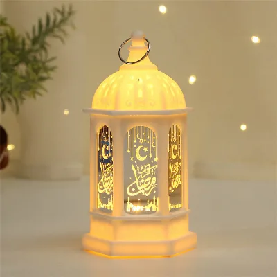 Castle Style LED Lantern for Middle Eastern Ramadan Decorative Lighting