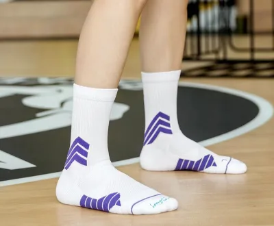 A158Sport's House Men's Mid-height Anti-slip and Deodorant Basketball Socks Actual Elite Sports Socks