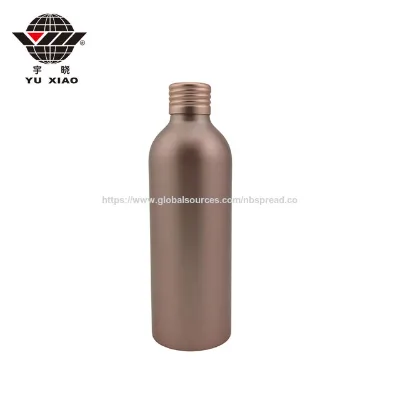 200ml Wholesale Aluminum Bottle Recyclable Round Silver Aluminum Bottle Custom Logo Aluminum Bottle 200mL