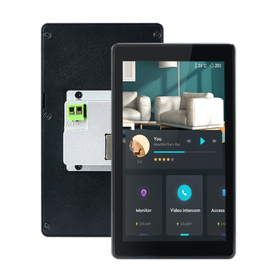 5.5'' IPS LCD In-Wall Switch Smart Light Touch Control Panel Smart Home