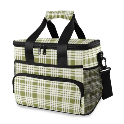 Reusable Large Beer Can Food Storage Insulated Lunch Bag Hawaii Custom Design Picnic Cooler Bag With Customized Logo for Adult