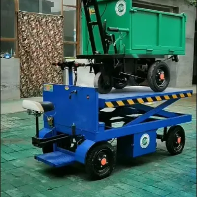 4 Wheel Electric Hydraulic Lifting Platform Cart