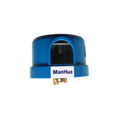 Manhua Twist Lock Light Sensor with Photocell Outdoor Street Light Controller TUV Certified -40C to +70C Operation