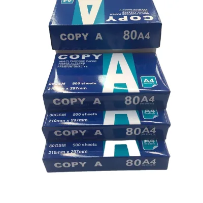 Degradable 80gsm A4 Size Copy Bond Paper for Office Uv Printer Customization Double a A4 Papier Printing Paper A4