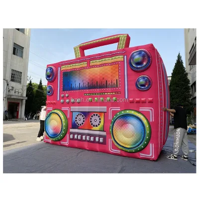 Custom Inflatable Radio Inflatable Model for 90th Nostalgic Theme